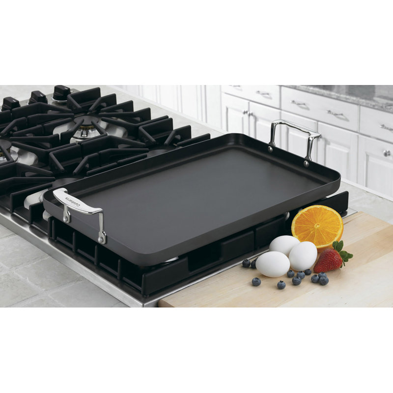 Cuisinart 13" x 20" Double Burner Griddle & Reviews Wayfair